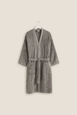 Albornoz rizo algodón bambú unisex