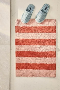 Alfombra de baño rosa Amsterdam