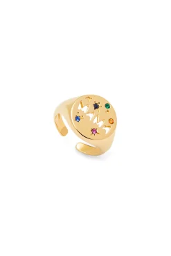 Anillo Mamá Baño Oro