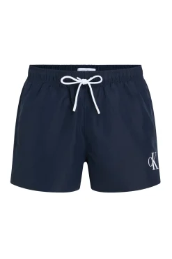 Bañador cinturilla elástica logo Calvin Klein azul