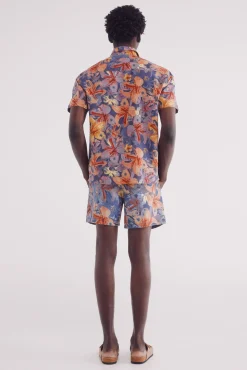 Bañador estampado flores