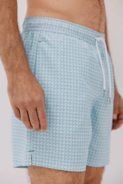 Bañador estampado geométrico aspas