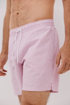 Bañador estampado geométrico aspas