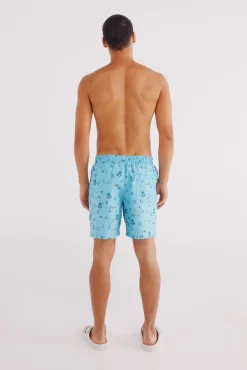 Bañador estampado islas