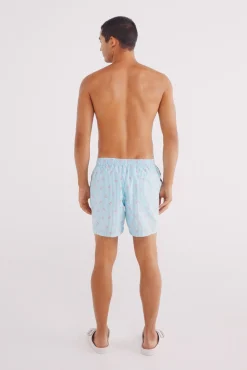 Bañador estampado langostas