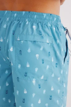 Bañador estampado medusas