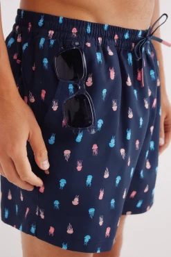 Bañador estampado medusas