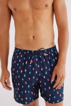 Bañador estampado medusas