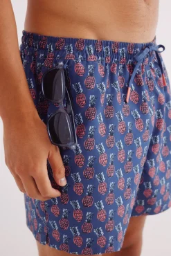 Bañador estampado piñas