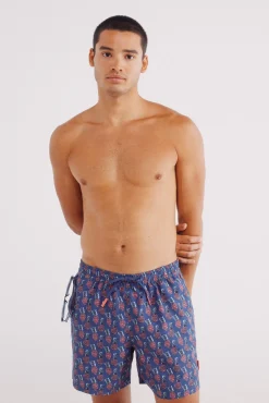 Bañador estampado piñas