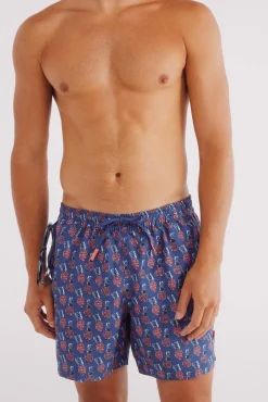 Bañador estampado piñas