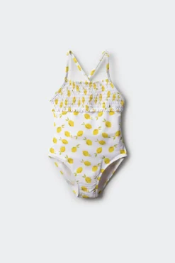 Bañador limones niña