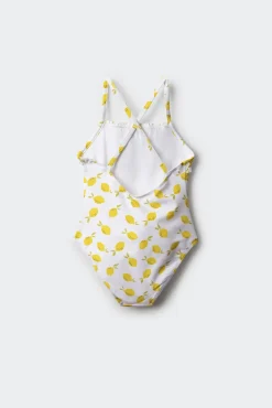 Bañador limones niña
