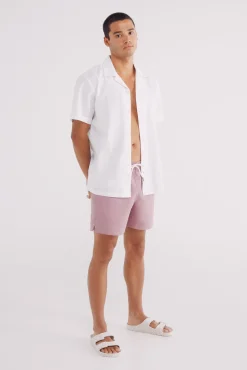 Bañador liso contrastes