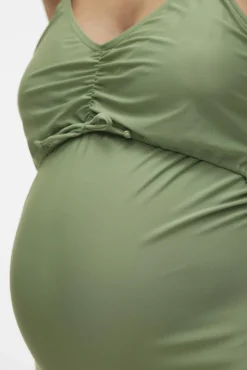 Bañador maternity verde