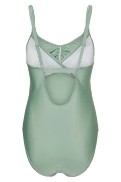 Bañador maternity verde