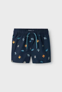 Bañador niño con print bordado