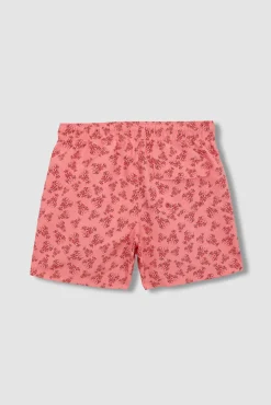 Bañador padre estampado langosta rosa