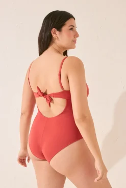 Bañador palabra honor naranja