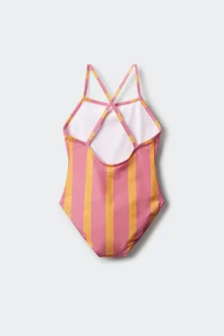 Bañador rayas niña