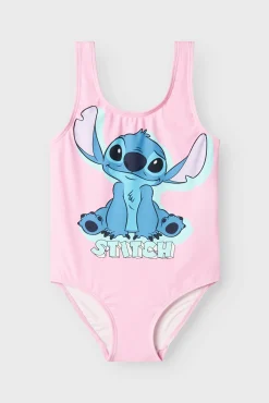 Bañador rosa Lilo y Stitch