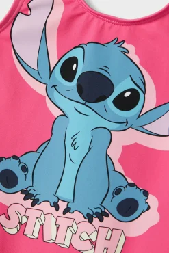 Bañador rosa Lilo y Stitch