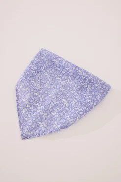 Bandana pelo estampado azul