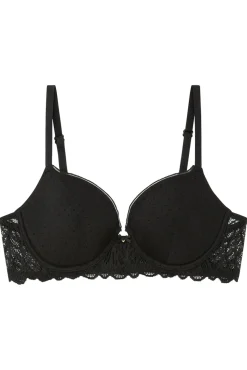 BEAUTIFUL Sujetador encaje tul negro