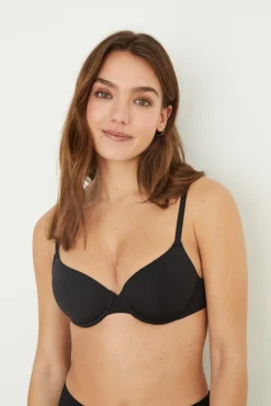 BEAUTIFUL Sujetador relleno microfibra negro
