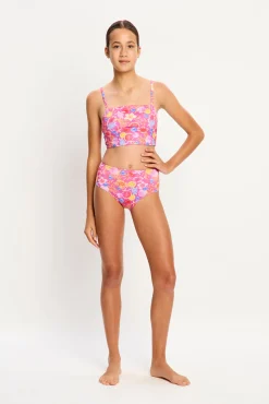 Bikini menstrual adolescente cintura alta