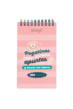 Bloc de pegatinas para animar apuntes ¡y hasta los lunes!