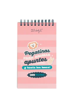 Bloc de pegatinas para animar apuntes ¡y hasta los lunes!