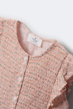 Blusa corbatera para niña