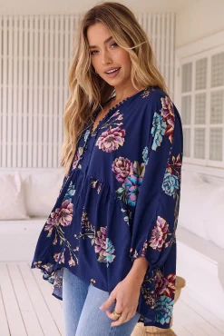 Blusa manga francesa oversize Chloe
