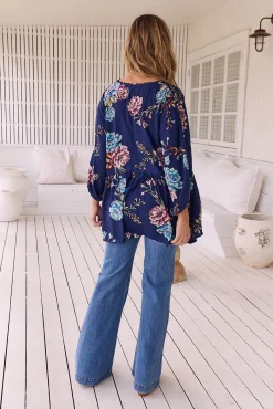 Blusa manga francesa oversize Chloe