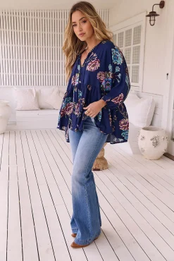Blusa manga francesa oversize Chloe