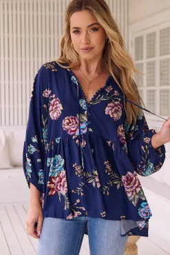 Blusa manga francesa oversize Chloe