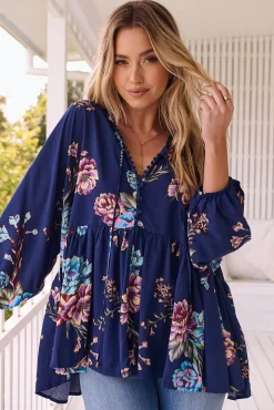Blusa manga francesa oversize Chloe