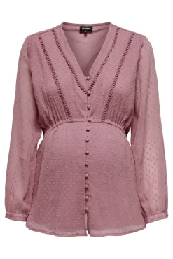 Blusa manga larga premamá