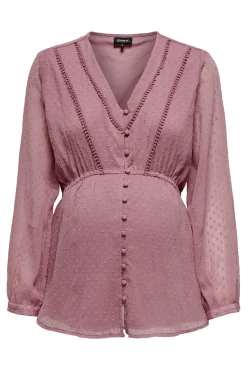 Blusa manga larga premamá