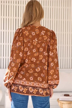 Blusa Oakwood estampada