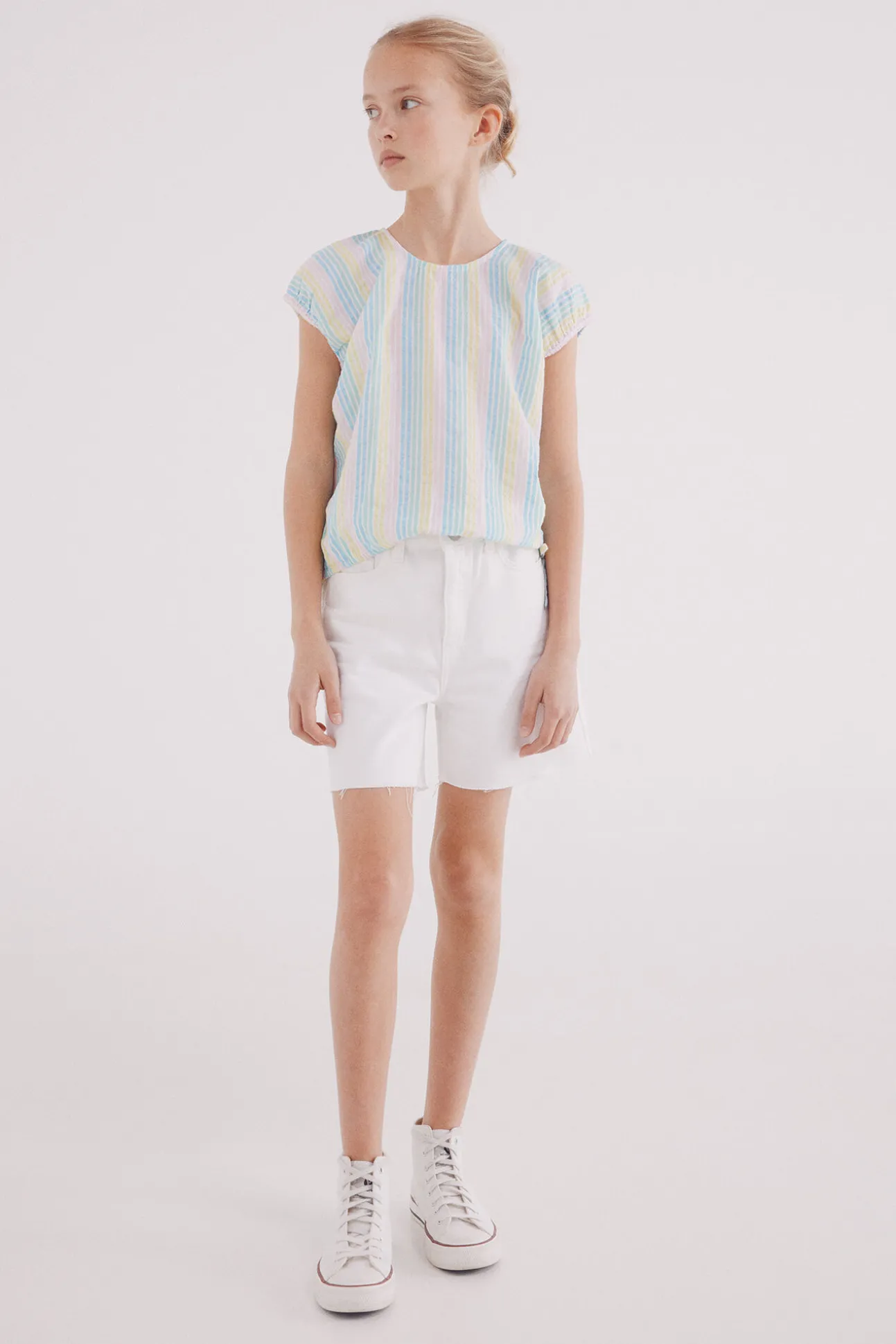 Blusa raya multicolor niña