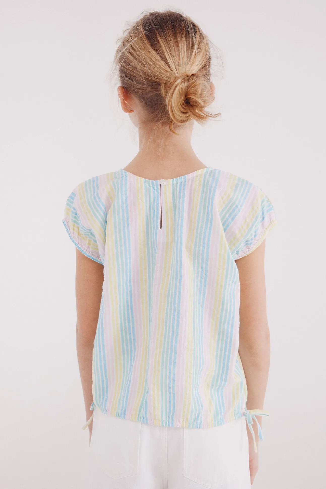 Blusa raya multicolor niña