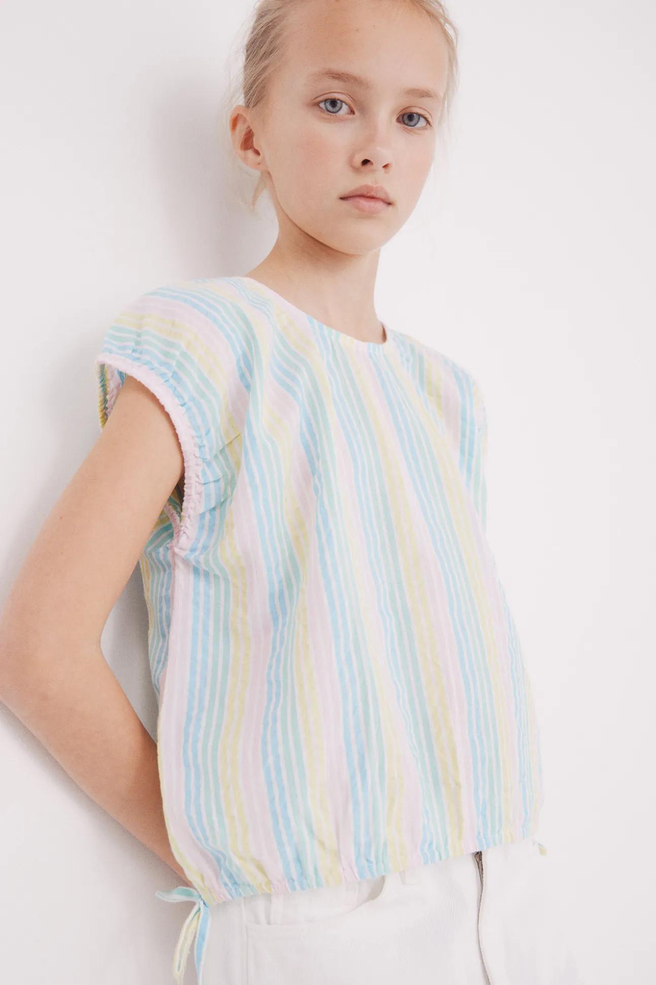Blusa raya multicolor niña
