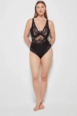 Body con aro encaje