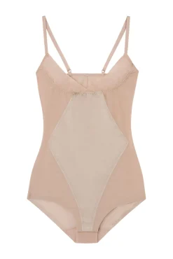 Body moldeador tul nude