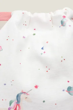 Bolsa algodón unicornios