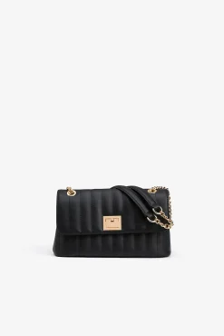 Bolsa efecto piel acolchada