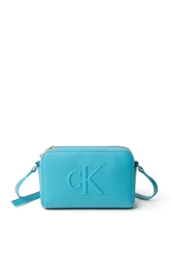 Bolso bandolera con logo CK