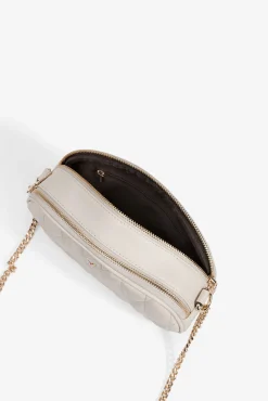 Bolso Bandolera Efecto Piel Bordado